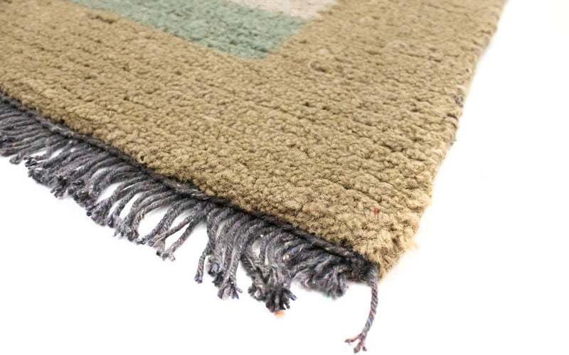 Nepal Teppich 70x140cm - Wollteppich - mehrfarbig
