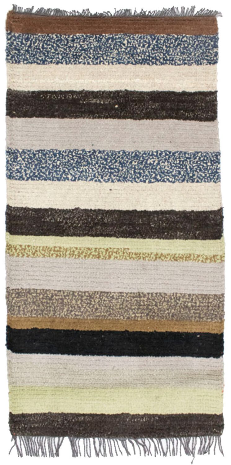 Nepal Teppich 70x140cm - Wollteppich - mehrfarbig