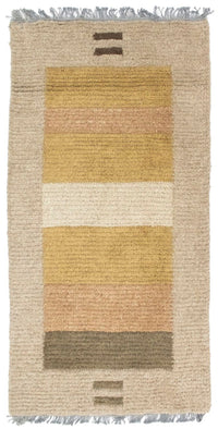 Nepal Teppich 70x140cm - Wollteppich - mehrfarbig – product image