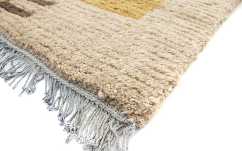 Nepal Teppich 70x140cm - Wollteppich - mehrfarbig