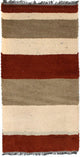 Nepal Teppich 70x140cm - Wollteppich - mehrfarbig