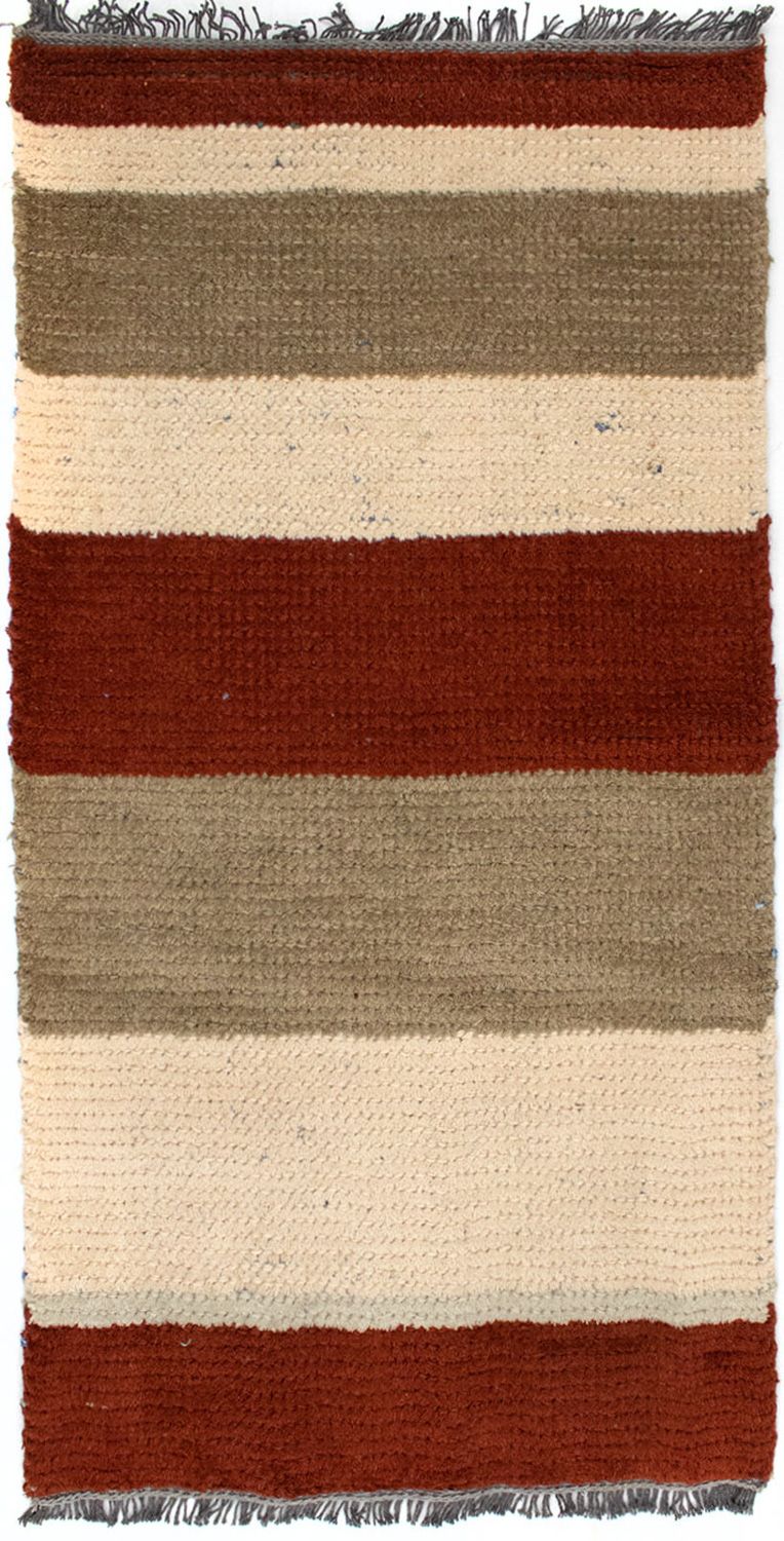 Nepal Teppich 70x140cm - Wollteppich - mehrfarbig