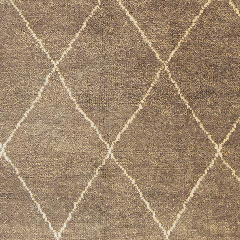 Designer Teppich 160x240cm - dunkelbraun