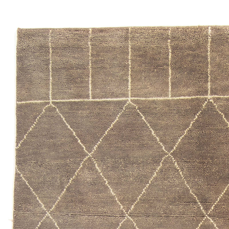 Designer Teppich 160x240cm - dunkelbraun