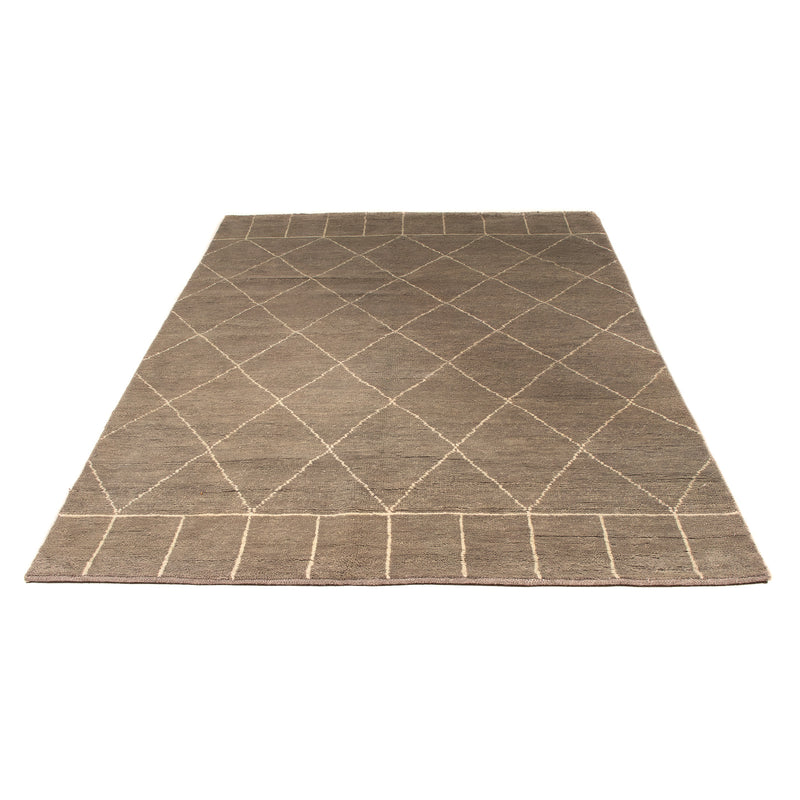 Designer Teppich 160x240cm - dunkelbraun