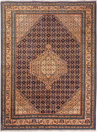 Ardebil Teppich 195x256cm - Perserteppich - blau – product image