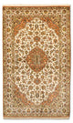 Kaschmir Seide Teppich 95x160cm - Orientteppich - beige