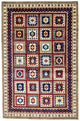 Loribaft Teppich Perser 197x303cm - Wollteppich - mehrfarbig