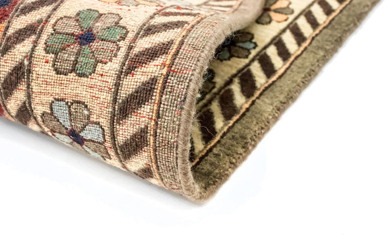 Loribaft Teppich Perser 197x303cm - Wollteppich - mehrfarbig