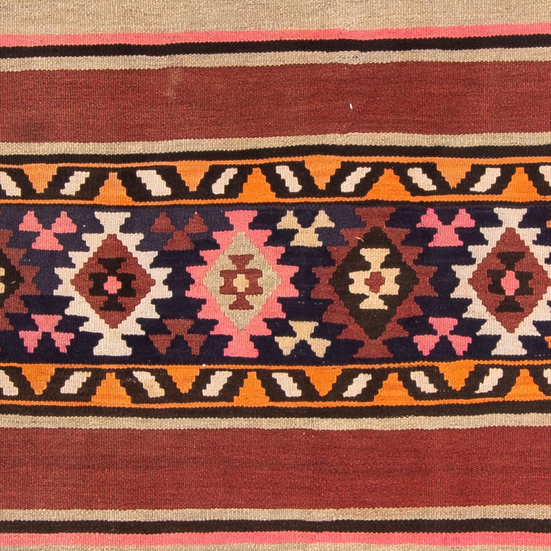 Kelim Teppich Old 140x360cm - mehrfarbig
