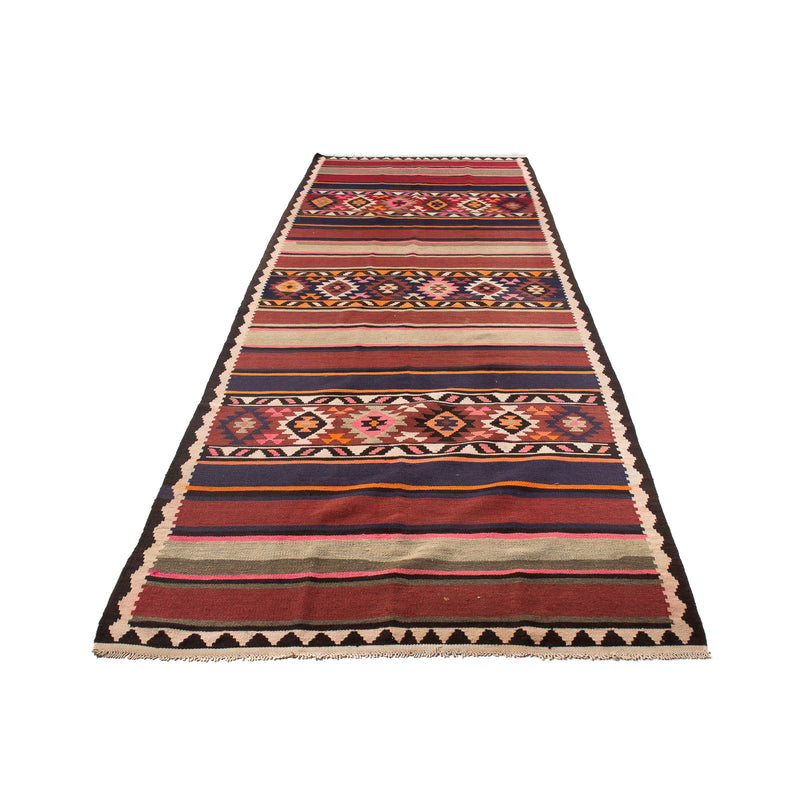Kelim Teppich Old 140x360cm - mehrfarbig
