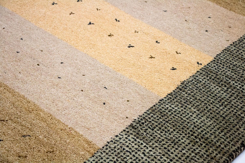 Gabbeh Teppich Indus 174x241cm - Wollteppich - mehrfarbig