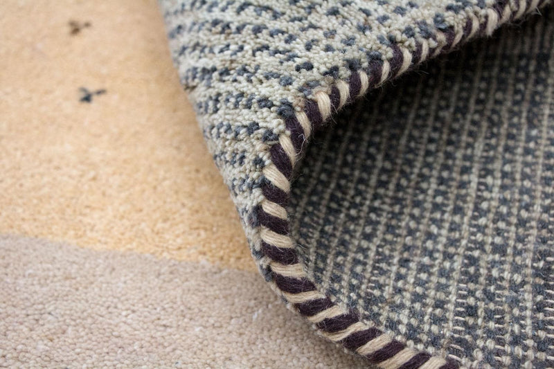 Gabbeh Teppich Indus 174x241cm - Wollteppich - mehrfarbig