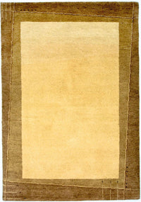 Gabbeh Teppich Indus 142x202cm - Wollteppich - beige – product image