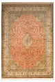 Kaschmir Seide Teppich 168x244cm - Orientteppich - orange