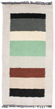 Nepal Teppich 70x140cm - Wollteppich - mehrfarbig