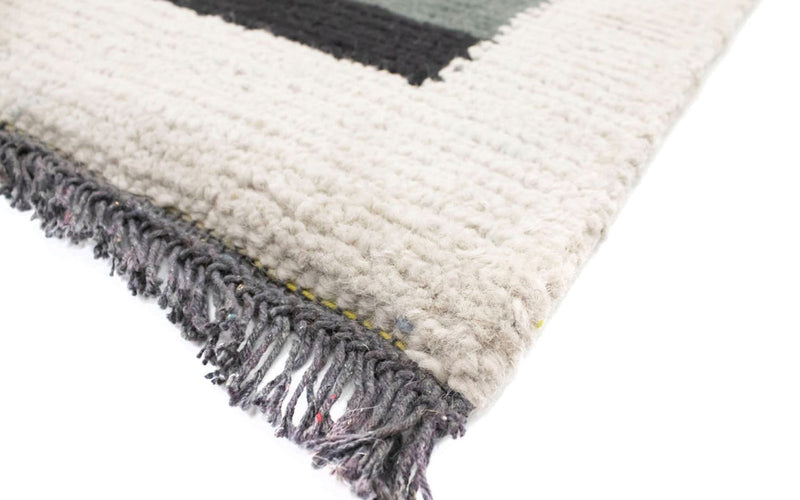 Nepal Teppich 70x140cm - Wollteppich - mehrfarbig