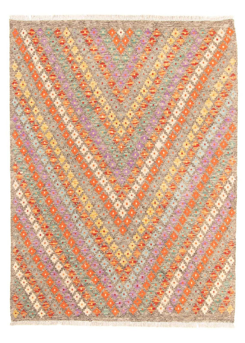 Kelim Maimene Teppich 155x200cm - mehrfarbig