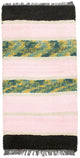 Nepal Teppich 70x140cm - Wollteppich - mehrfarbig