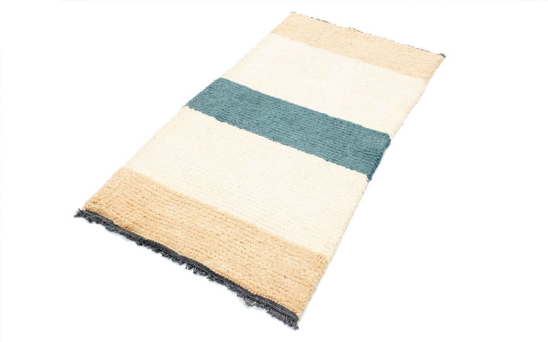 Nepal Teppich 70x140cm - Wollteppich - mehrfarbig