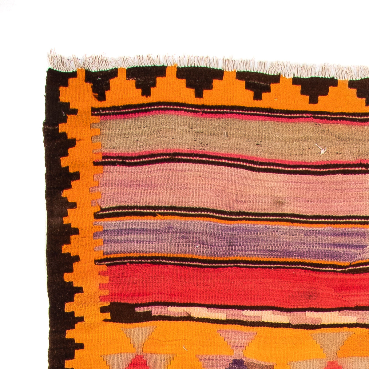 Kelim Teppich Old 150x340cm - mehrfarbig