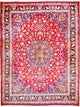 Maschad Teppich 293x396cm - Perserteppich - rot