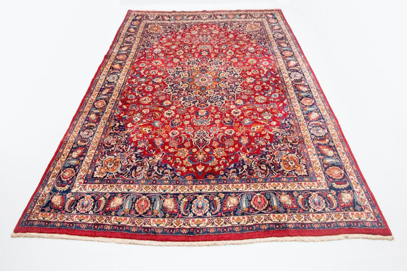 Maschad Teppich 293x396cm - Perserteppich - rot