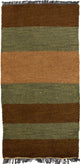 Nepal Teppich 70 x 140 cm - mehrfarbig
