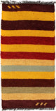 Nepal Teppich 70x140cm - Wollteppich - mehrfarbig