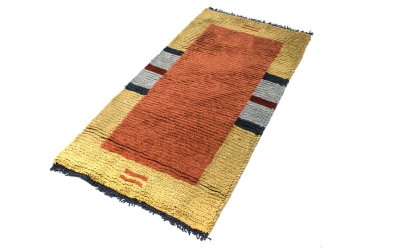 Nepal Teppich 70x140cm - Wollteppich - mehrfarbig