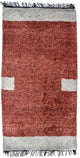 Nepal Teppich 70 x 140 cm - mehrfarbig