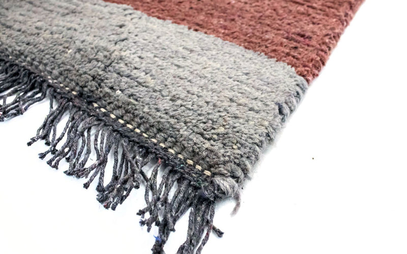 Nepal Teppich 70 x 140 cm - mehrfarbig