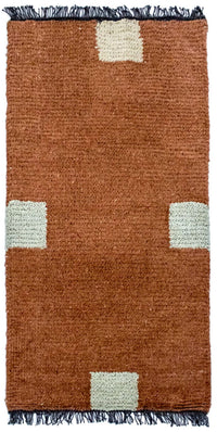 Nepal Teppich 70x140cm - Wollteppich - mehrfarbig – product image