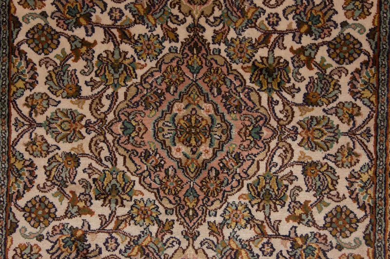 Seidenteppich - Kaschmir Seide 79 x 301 cm Teppich Läufer