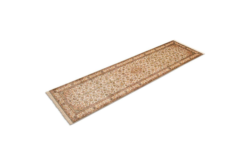 Seidenteppich - Kaschmir Seide 79 x 301 cm Teppich Läufer