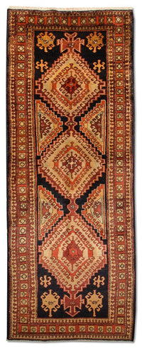 Ardebil Teppich 117x318cm - Perserteppich - dunkelblau – product image