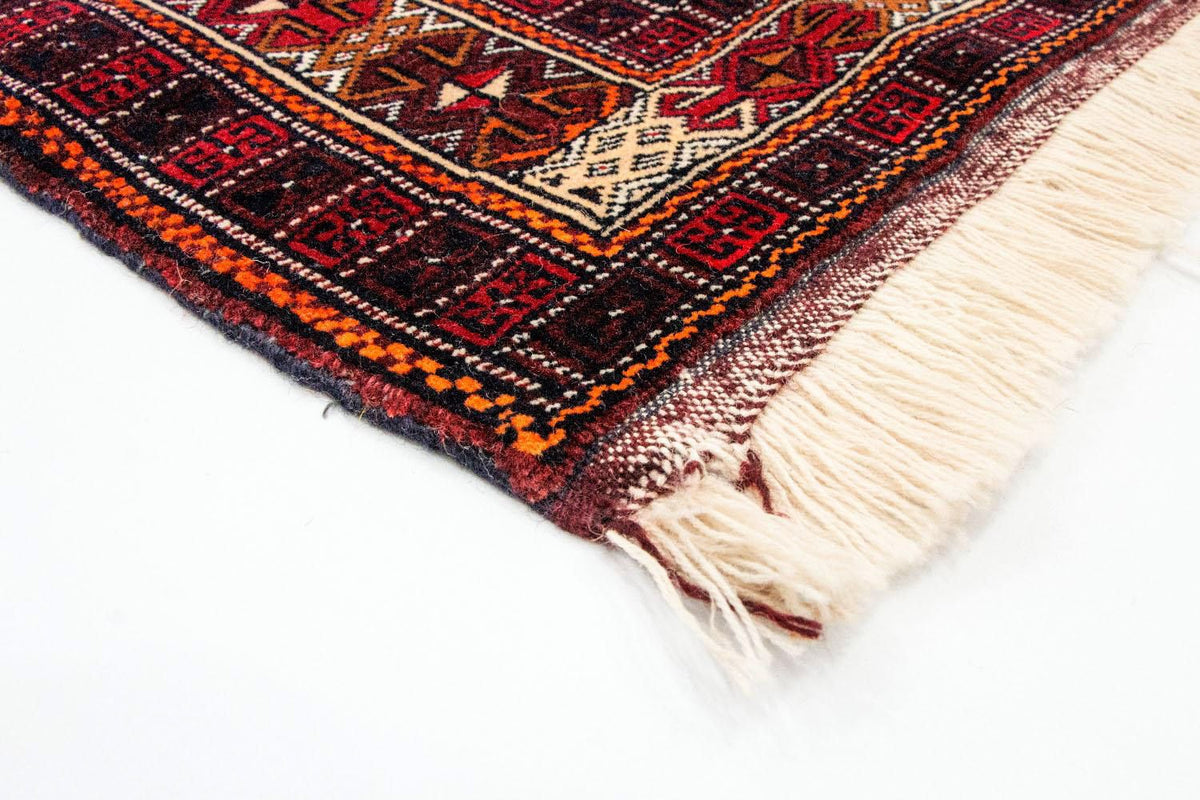Belutsch Teppich 100x174cm - Orientteppich - senfgelb