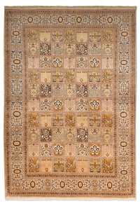 Kaschmir Seide Teppich 157x240cm - Orientteppich - beige – product image
