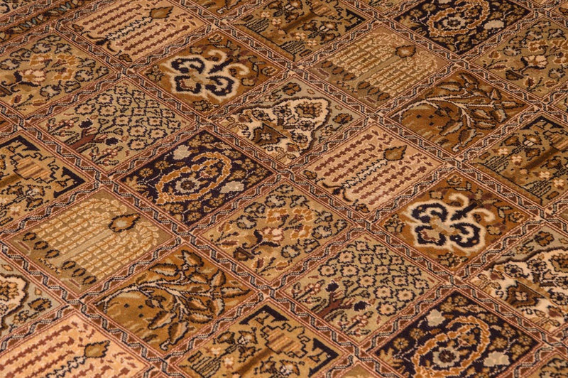 Kaschmir Seide Teppich 157x240cm - Orientteppich - beige