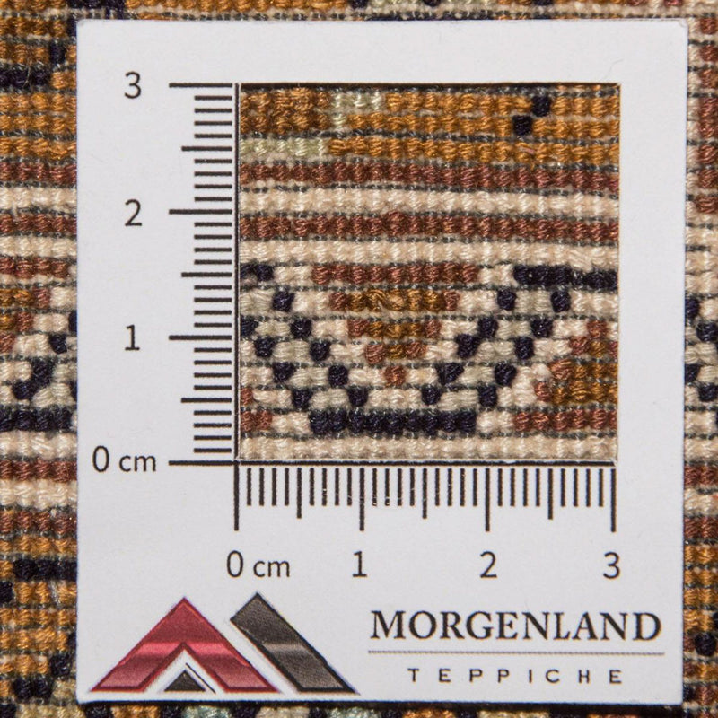 Kaschmir Seide Teppich 157x240cm - Orientteppich - beige