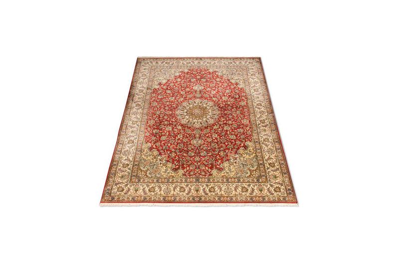 Kaschmir Seide Teppich 156x218cm - Orientteppich