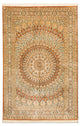 Kaschmir Seide Teppich 120x194cm - Orientteppich - mehrfarbig
