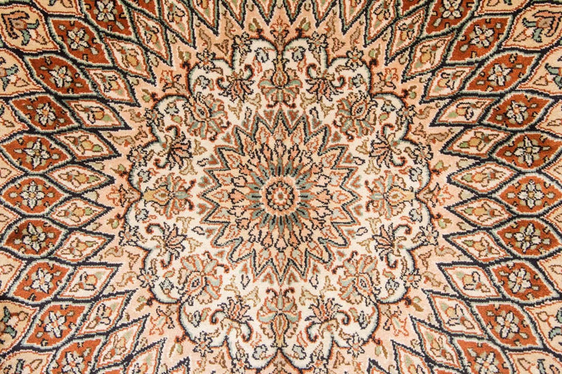 Kaschmir Seide Teppich 120x194cm - Orientteppich - mehrfarbig