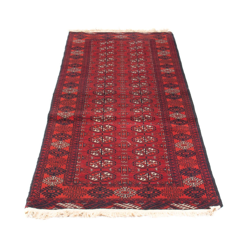 Turkaman Teppich 74x194cm - Orientteppich - rot