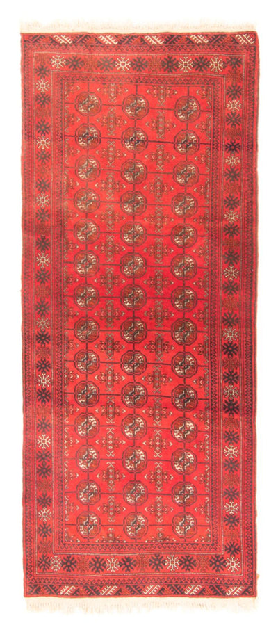 Turkaman Teppich 83x196cm - Orientteppich - rot