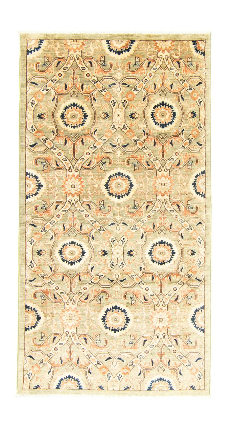 Ziegler Modern Teppich 100x188cm - Orientteppich - braun