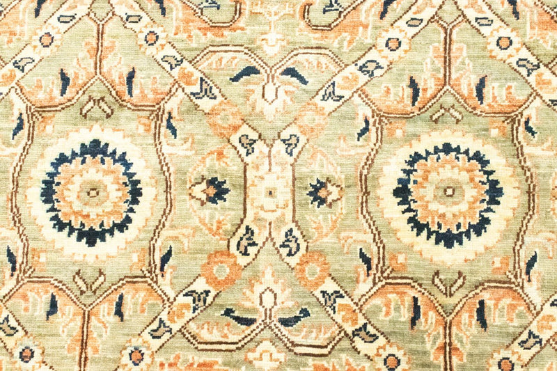 Ziegler Modern Teppich 100x188cm - Orientteppich - braun