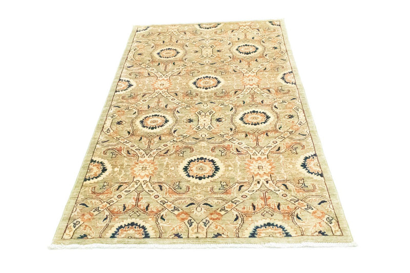 Ziegler Modern Teppich 100x188cm - Orientteppich - braun