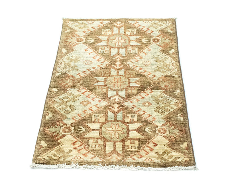 Ziegler Teppich 60x98cm - Orientteppich - hellgrün