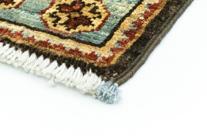 Ziegler Teppich 52x97cm - Orientteppich - blau